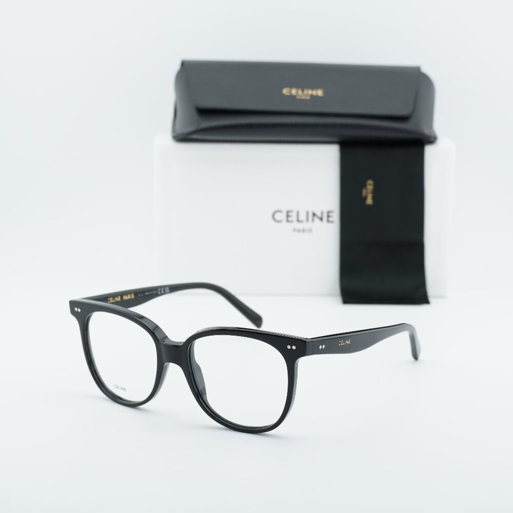 Celine CL5010IN 001 Square Eyeglasses 53mm - Black